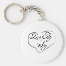 Love Thy Spy Key Chains