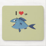 Love to fish mousepads