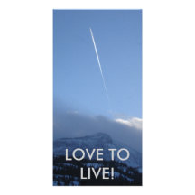 LOVE TO LIVE! PERSONALIZED PHOTO CARD
