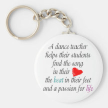 Love to Teach Dance Keychain(s)