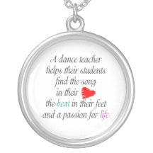 Love to Teach Dance Necklace