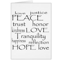 Love Tranquillity Card