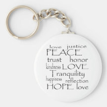 Love Tranquillity Key Chain