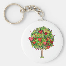 Love Tree Key Chain
