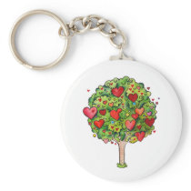 Love Tree Key Chain