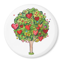 Love Tree Magnet