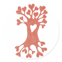 Love Tree stickers