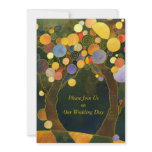 Love Trees Modern Art Nouveau Wedding Invitations