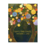 Love Trees Modern Wedding Save the Date Post Cards