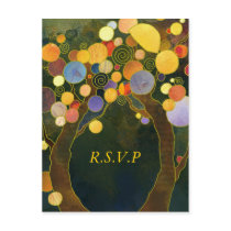 Love Trees: Wedding RSVP Postcards