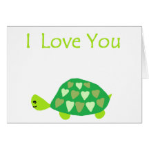 Love Turtle Card