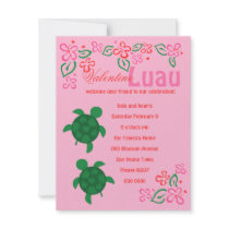 Love Turtles Custom Invite