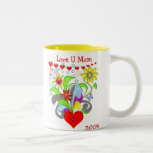 Love U Mom Mugs