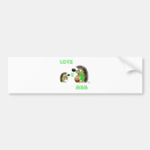Love U Mum Bumper Stickers
