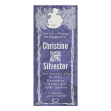 Love Under the Stars, engagement Personalized Invites
