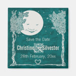 Love Under the Stars, save the date Refrigerator Magnet