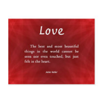 Love Unseen Post Card