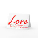 Love Valentine cards