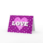 love valentine card