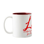 Love valentines day coffee mugs