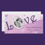 Love Valentine's Day Photo Card photo cards