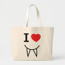 Love Vampires Tote Bag
