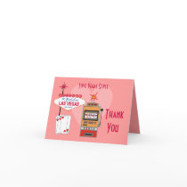 Love Vegas Style Thank You Cards
