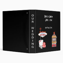 Love Vegas Style Wedding Binder