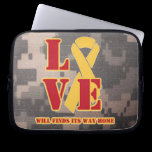 Love will find its way Home laptop sleeves