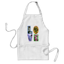 Love with Flowers Aprons