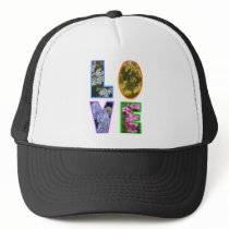 Love with Flowers Trucker Hats