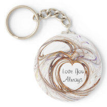 Love You Always Keychain