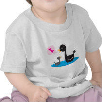 love you baby swan tshirts