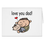 Love You Dad Greeting Card