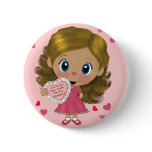 Love you Girl Button