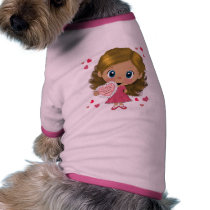 Love You Girl Pet Tshirt