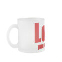 Love you Long time Funny Valentines Day mugs