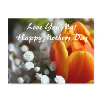 Love You Ma!Happy Mothers Day Post Card
