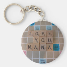 Love You Nana Key Chain