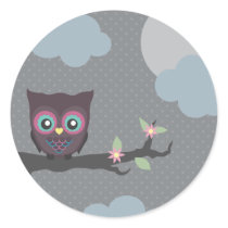 Love You Owl-ways! Round Stickers