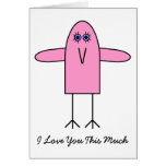 Love You This Much Greeting Cards