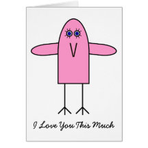 Love You This Much Greeting Cards