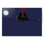 "Love You to the Moon" Valentine's Day Card