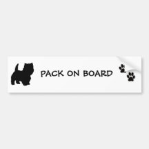 LOVE YOUR DOG BUMPER STICKERS