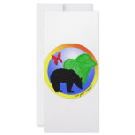 Love Your Earth Bear and Butterfly rack cards