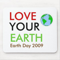 LOVE YOUR EARTH MOUSE PADS