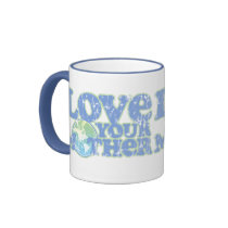 Love Your Mother Earth Ringer Mug