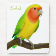 Lovebird Mousepad