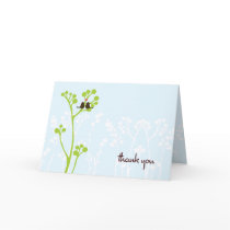 Lovebirds (Powder Blue) Thank You