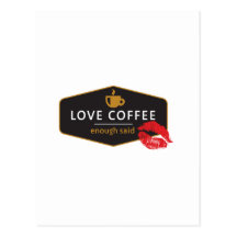 LoveCoffee Carte Postale